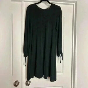 Karen Kane Tie-Sleeve Swing Dress